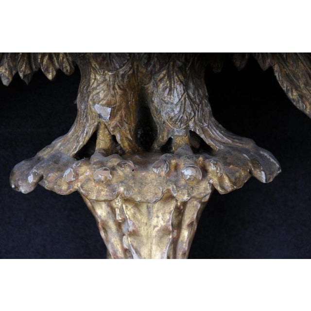 Early 19th Century Large Empire Sconces in Gilded Linden Wood, 1800s, Set of 2 For Sale - Image 5 of 18