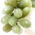 Gemstone Late 20th Century Large Cluster of Chinese Carved Jade Grapes and Leaves For Sale - Image 7 of 8