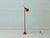 Red Metal Gooseneck Floor Lamp, 1970s For Sale - Image 6 of 14