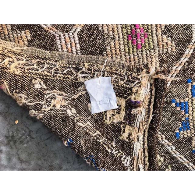 Turkish Handmade Pattern Rug For Sale - Image 5 of 6