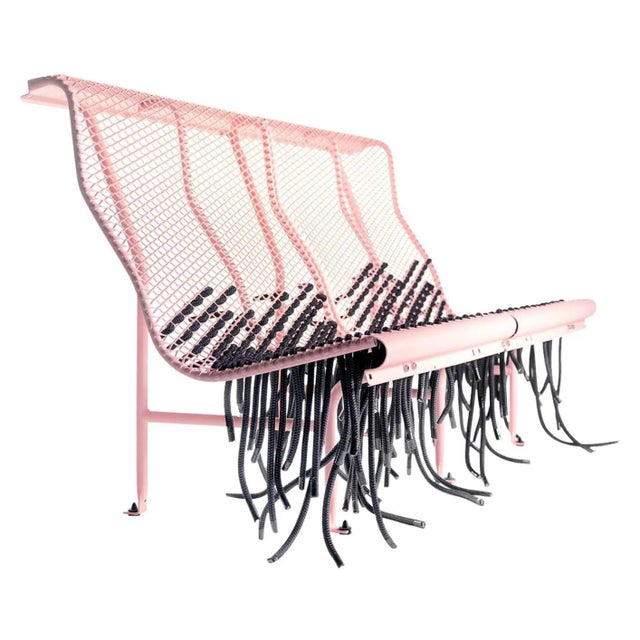 Oscar Tusquets, Lluís Clotet Catalan Campanado Bench by Bd, Barcelona For Sale - Image 11 of 11