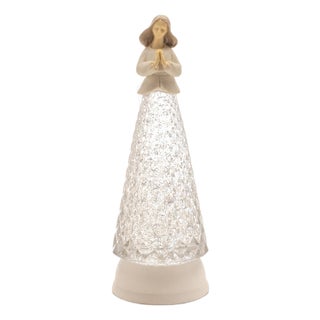 LED Angel Snow Globe 12.5"H For Sale