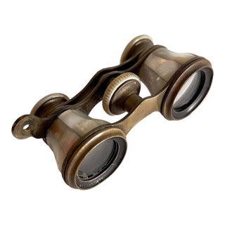 Geneva Jumelle Mother-of-Pearl Opera Glasses, Switzerland, Early 20th Century For Sale