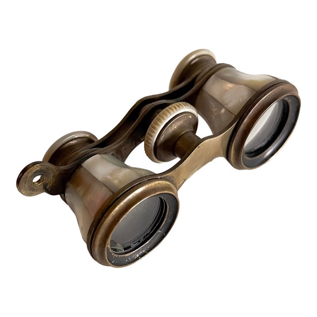 Geneva Jumelle Mother-of-Pearl Opera Glasses, Switzerland, Early 20th Century For Sale