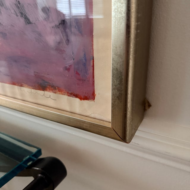 Signed, Oversized Edith Kuhnle Abstract Titled Cleveland Park For Sale In Washington DC - Image 6 of 10