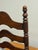 Wood Late 20th Century Ladderback Rush Seat Dining Chairs - Set of 6 For Sale - Image 7 of 12