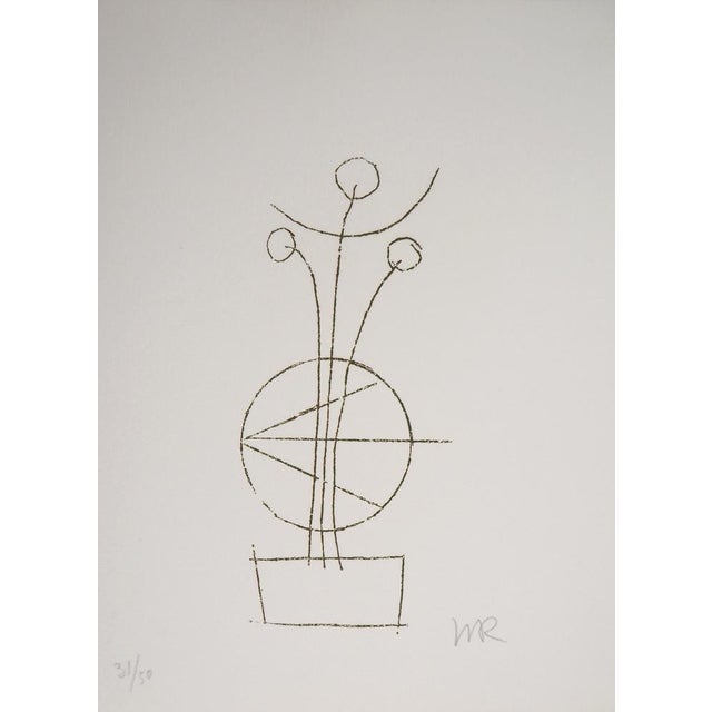 Man Ray, Dream Flowers, Irene, 1969, Original Etching For Sale - Image 6 of 6