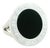 Bulgari Bulgari 18k White Gold and Black Onyx Statement Ring, Size 7.5 For Sale