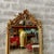 Rococo 1940s French Rococo Style Gold Leaf Mirror For Sale - Image 3 of 12