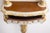 Louis XVI Console in Gilded and Lacquered Wood, 1900s For Sale - Image 14 of 15