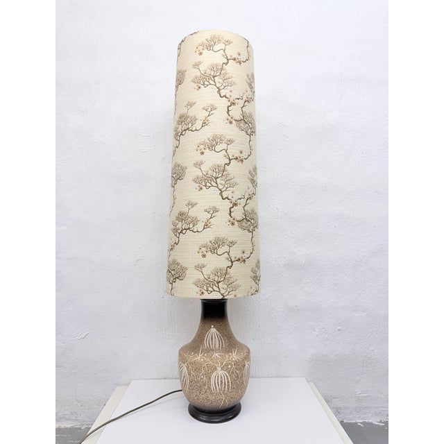 Vintage Ceramic Floor Lamp, 1960s For Sale - Image 10 of 10