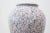 Globular body vase made of glazed ceramic imitating polished pink granite, a very fashionable material in those years for...