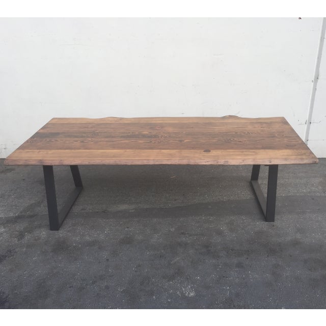Live Edge Trim Dining Table/Conference Table | Chairish