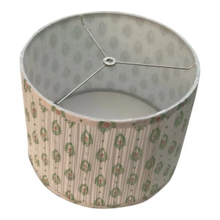 Custom Gathered Fabric Lampshade For Sale