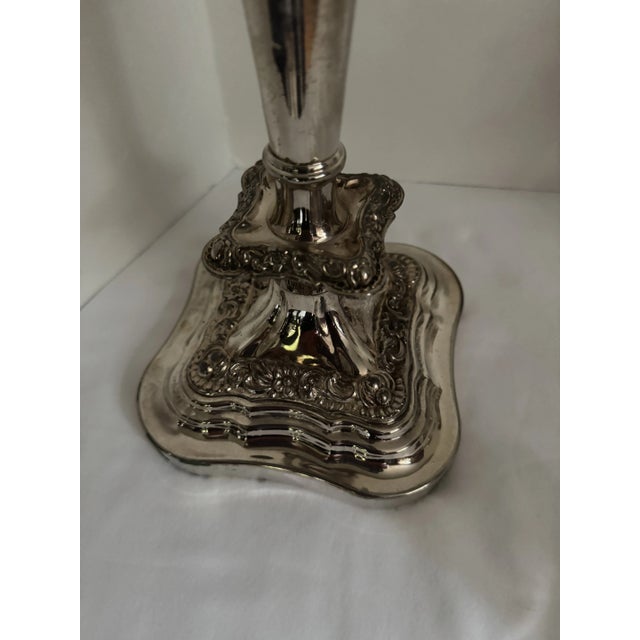 Metal Antique 19th Century Sheffield Silver Co. Candelabrum, Circa 1877 For Sale - Image 7 of 11