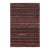 Vintage Shahsavan Persian Kilim in Red and Brown Geometric Stripes - Rug & Kilim For Sale