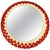 Mid-Century Round Mirror by Emil Stejnar for Rupert Nikoll, Austria, 1960s For Sale - Image 9 of 9