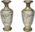 Moroccan Early 20th Century Hand-Engraved Calligraphy-Inlaid Brass Vases - Set of 2 For Sale - Image 3 of 9