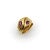 Traditional 9k Gold Edwardian Snake Ring With Rhodolite Garnets Size 7.5 For Sale - Image 3 of 7