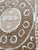 Suzani Wall Tapestry - Neutral Tan Uzbek Tablecloth 5' X 5'1'' For Sale - Image 9 of 9