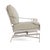 Contemporary Brown Jordan Venetian Motion Lounge Chair, Dove frame with Fusion Meadow fabric For Sale - Image 3 of 11