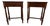 Pair of Vintage Sheraton Style 1 Drawer Side Tables by Bombay Co. For Sale