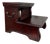 Vintage Mahogany Bed Steps For Sale