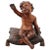 French 1780s Baroque Style Walnut Sculpture of Putto Sitting on a Pillow For Sale - Image 13 of 13