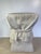 French Provincial Late 20th Century John Dickinson Style Plaster Faux Bois Draped Rope and Tassel Side Table For Sale - Image 3 of 11