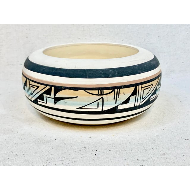 Vintage Navajo Pottery Bowl For Sale - Image 12 of 12