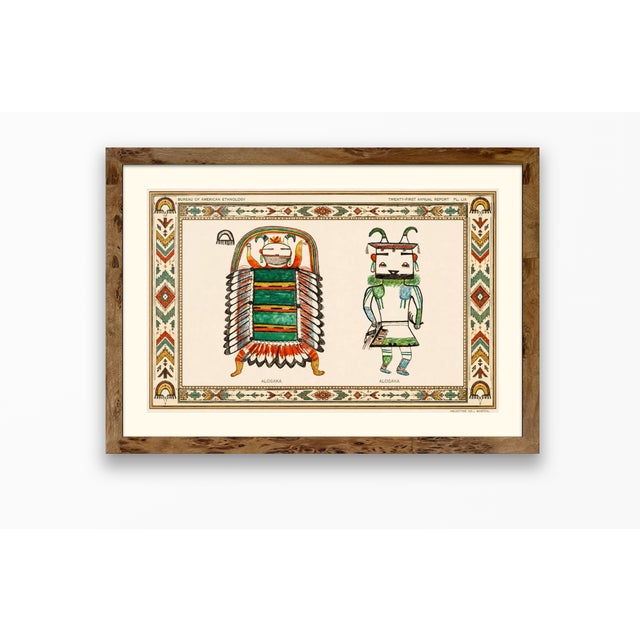 Atelier Aria Lumae Hopi Kachina Alosaka Deities Horizontal Fine Art Gallery Board Print For Sale In San Antonio - Image 6 of 11