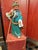 Mid-Century Chinese Porcelain Warrior Large Statue For Sale - Image 12 of 12