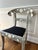 Early 20th Century Set of 4 Anglo-Indian style, bone inlay, ram's head dining chairs For Sale - Image 11 of 11
