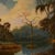 Brown Vintage Tropical Florida Landscape Painting by Shirley Hood Loeffler For Sale - Image 8 of 14