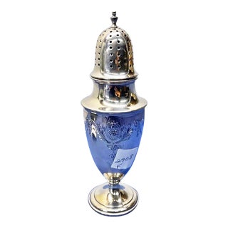 Sterling Silver Sugar Shaker Muffineer For Sale