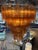 Vintage Amber Murano Tronchi Glass Chandelier, Italy, 1970s For Sale - Image 4 of 7