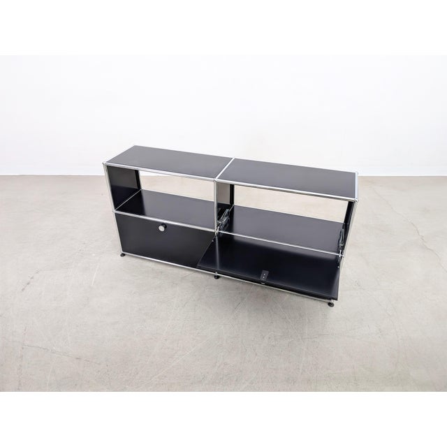 Black Sideboard in Black from USM Haller For Sale - Image 8 of 11