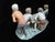 Capodimonte Large Porcelain Cheaters Boys Playing Cards Signed Pucci Figurine For Sale - Image 9 of 14