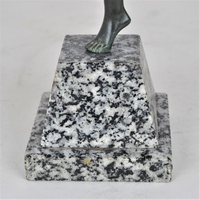 P Le Faguays, Art Deco Woman with Ball, 20th Century, Bronze For Sale - Image 11 of 18