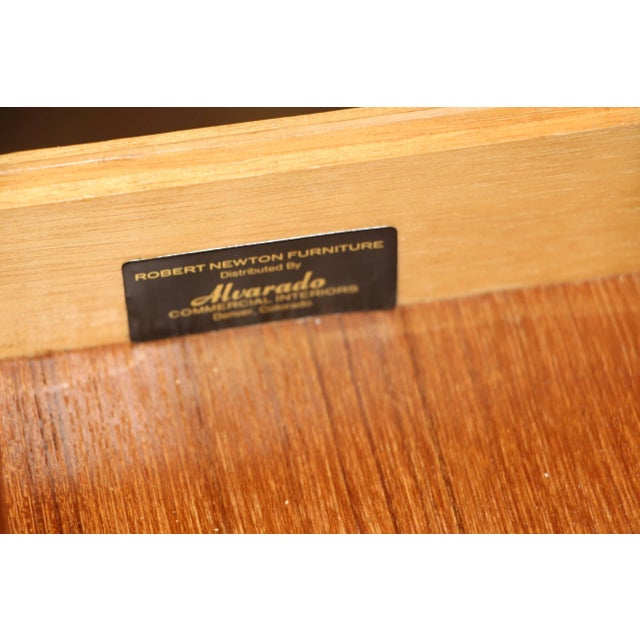 Brown Robert Newton Designed Desk for Alvarado Interiors For Sale - Image 8 of 11
