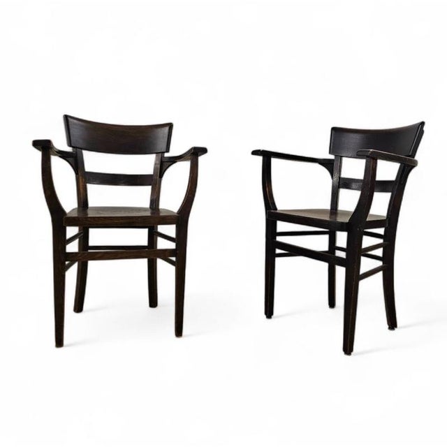 Dining Chairs from Twente, 1930s, Set of 2 For Sale - Image 3 of 17