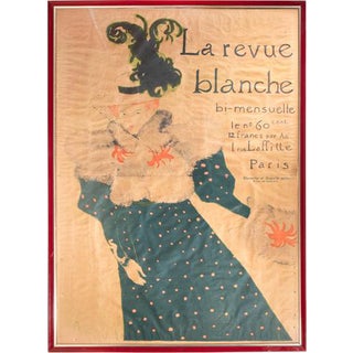 Henri de Toulouse Lautrec, La Revue Blanche, Lithograph, 1895 For Sale