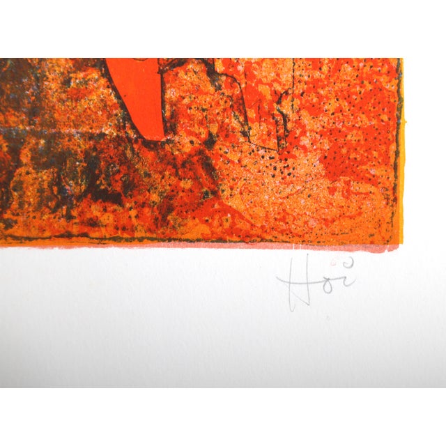River Scene 2 by Lebadang (aka Hoi), Vietnamese (1922–2015) Lithograph on Rives BFK, signed "Hoi" and numbered in pencil...