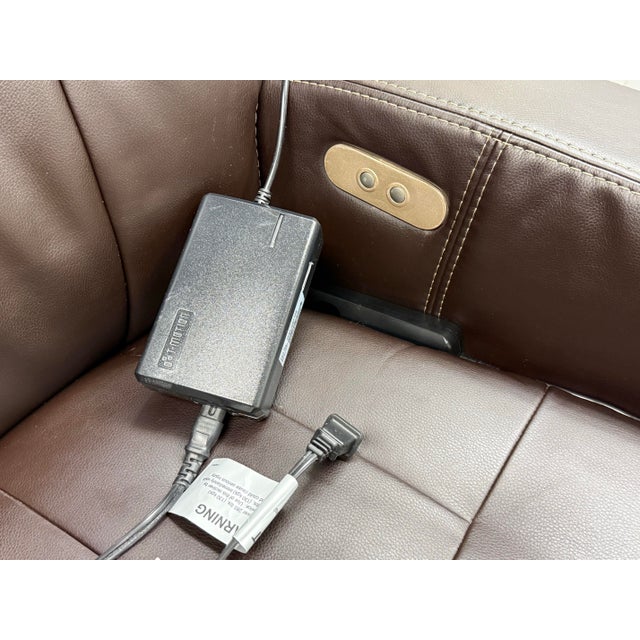 Positive Posture Luma Lift Assist Recliner, Chocolate Brown For Sale - Image 9 of 12