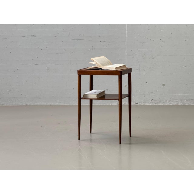 Mid-Century Side Table with Shelf in Teak, 1960s For Sale - Image 16 of 16
