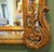 Antique Carved Large French Rococo Gold Wood Wall Mirror For Sale In Miami - Image 6 of 9