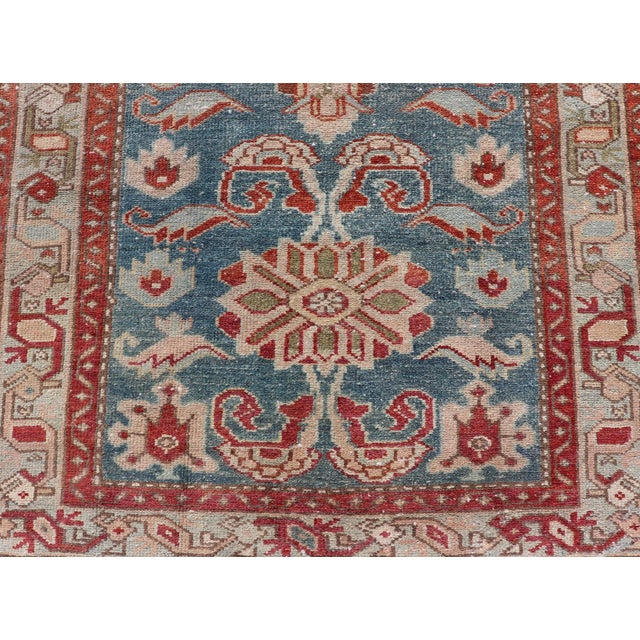 Early 20th Century Antique 1920s Persian Hamadan Rug - 3'1" X 6'3" For Sale - Image 5 of 11