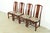 Henredon Hollywood Regency Chinoiserie Sculpted Mahogany Dining Chairs, Set of Four For Sale - Image 15 of 15