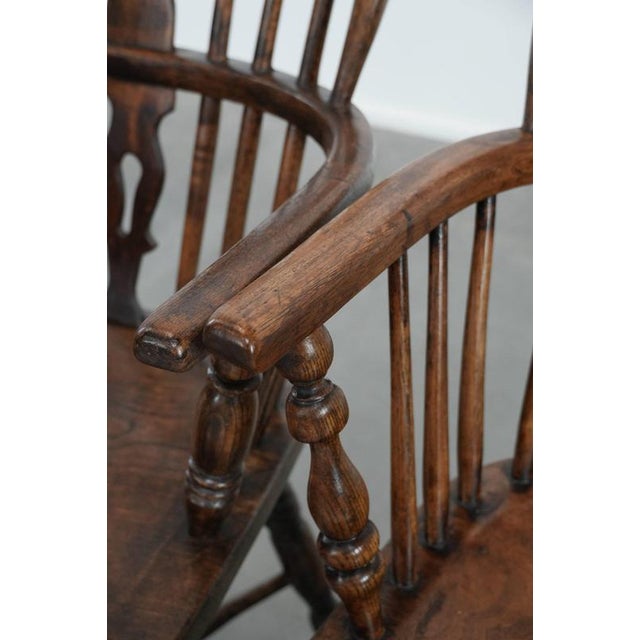 English Windsor Armchairs, Set of 8 For Sale - Image 12 of 17