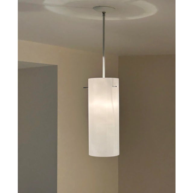 Metal Paul Mayen Large Signed Pendant Lamps - Set of 6 For Sale - Image 7 of 12